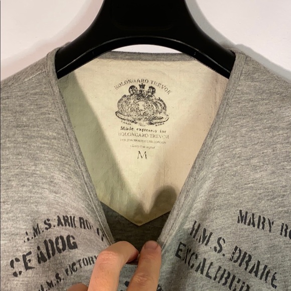 Bolongaro Trevor M gray tee shirt - Picture 6 of 9